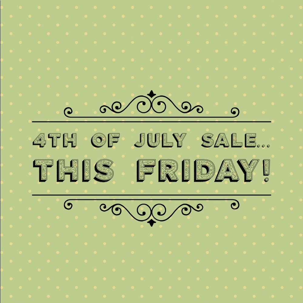COMING THIS FRIDAY!!